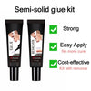 Semi-solid glue New Upgrade Super Strong Quick drying with remover kit for nails