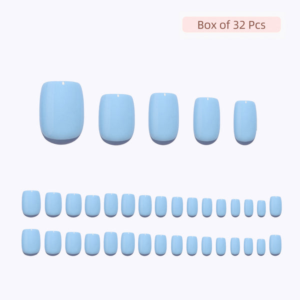 15 Sizes-30 Pcs Acrylic Press On Nails F096-1