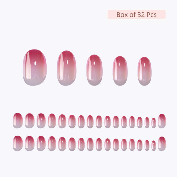 15 Sizes-30 Pcs Acrylic Press On Nails XNQC143