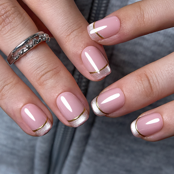 24 Stück/Set Aufdrücknägel MY553-B7