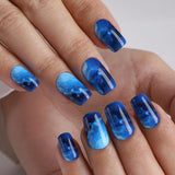 Blue Cosmos – M Squoval