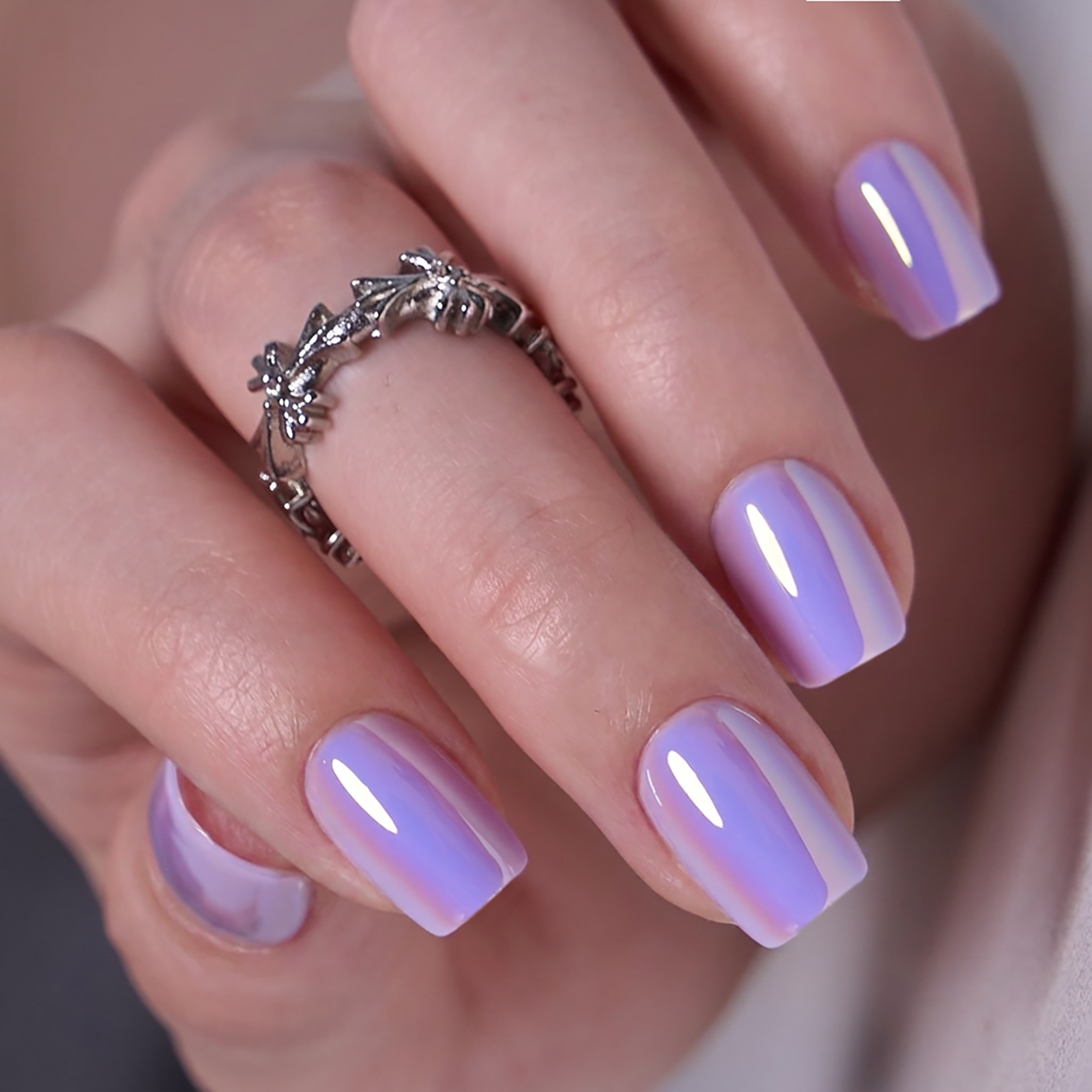 Solstice Lilac - S Squoval