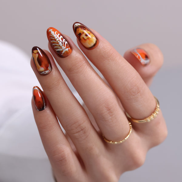 Gel Press On Nails 16 Sizes-32 Pcs Kit X004SWSLD5