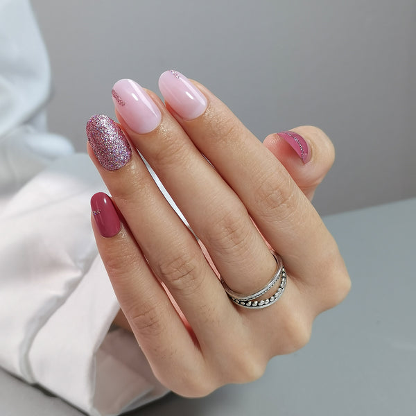 Gel Press On Nails 16 Sizes-32 Pcs Kit X004Q1LDZV