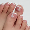 32 Pcs-16 Sizes Kit Press On Toe nails X004Q1O3XF