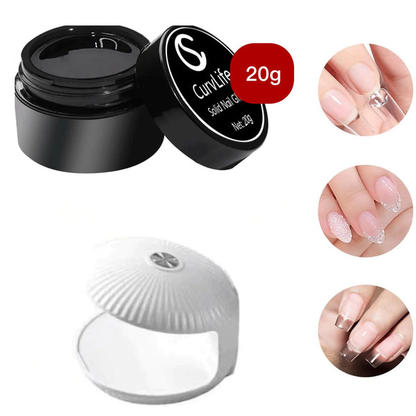 Fester Nagelgelkleber für Nagelspitzen und Press-on-Nägel