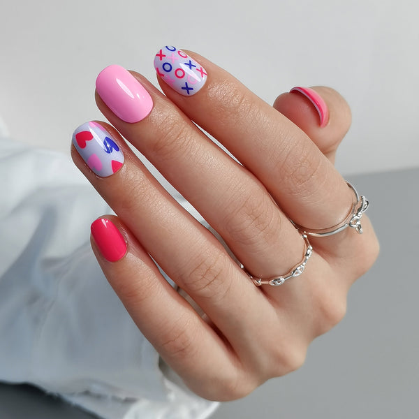 Gel Press On Nails 16 Sizes-32 Pcs Kit X004WA8W5Z