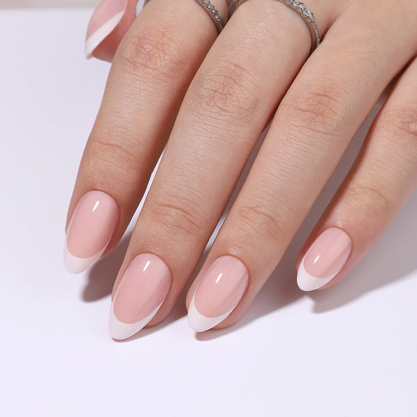 Gel-Press-On-Nägel, 16 Größen, 32-teiliges Set, XNFS133