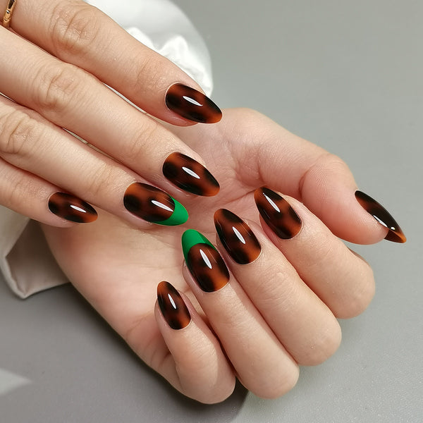 Gel Press On Nails 15 Sizes-30 Pcs XNPH2246