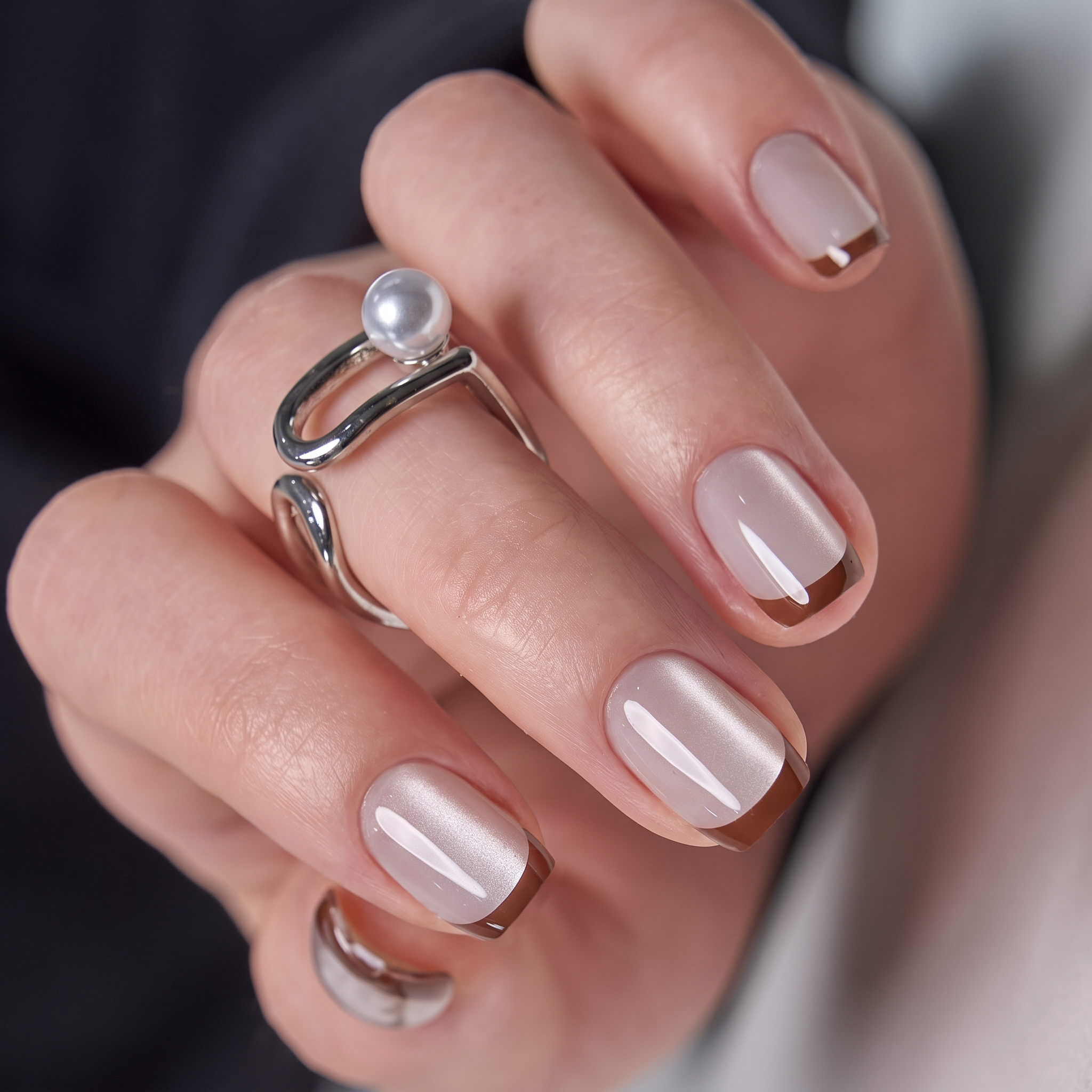 Latte Luster - S Squoval
