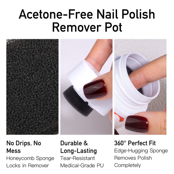 Nail Polish Remover Pot