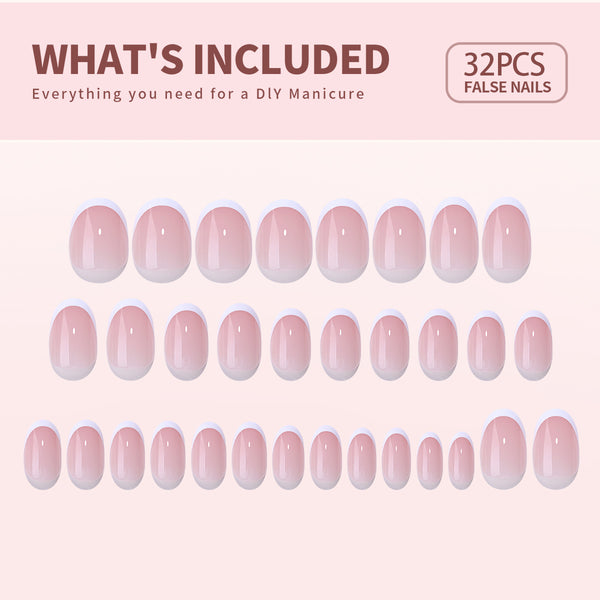 Gel Press On Nails 16 Sizes-32 Pcs Kit X004VSYQ2L