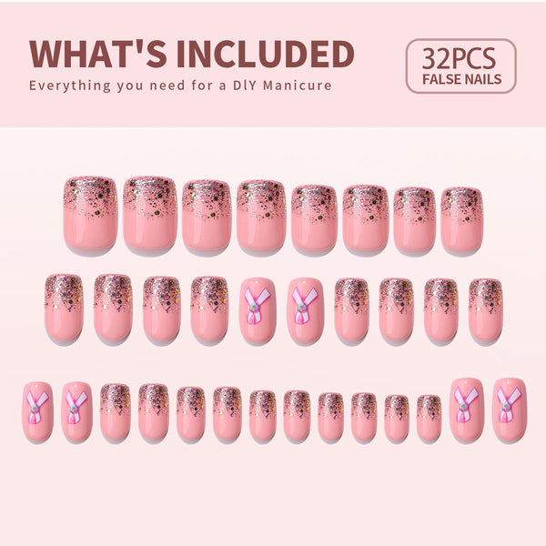 Gel Press On Nails 16 Sizes-32 Pcs Kit X004VT3FFT