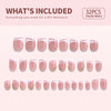 Gel Press On Nails 16 Sizes-32 Pcs KitX003TYHXJB