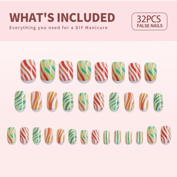 weekly deals Sale Gel Press On Nails 16 Sizes-32 Pcs Kit X004OJ5GF3