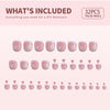 32 Pcs-16 Sizes Kit Press On Toe nails X004Q1O3XF