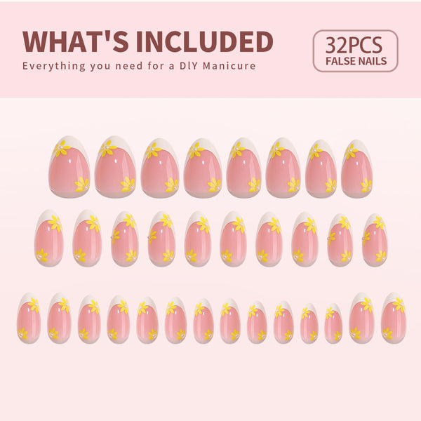 Gel Press On Nails 16 Sizes-32 Pcs Kit X004Q1SYKD