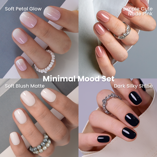 Minimal Mood Set-Extra Short Oval