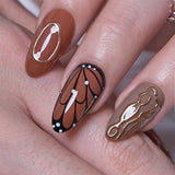 Designer's Pick | Amber Butterfly - M Almond