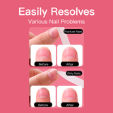 Gentle Glass Nail File for Natural Nails¨C Crystal Nano Filer, Smooth & Non-Damaging