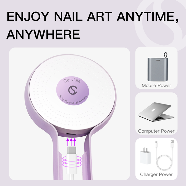 Tragbare UV-Nagelhärtungslampe