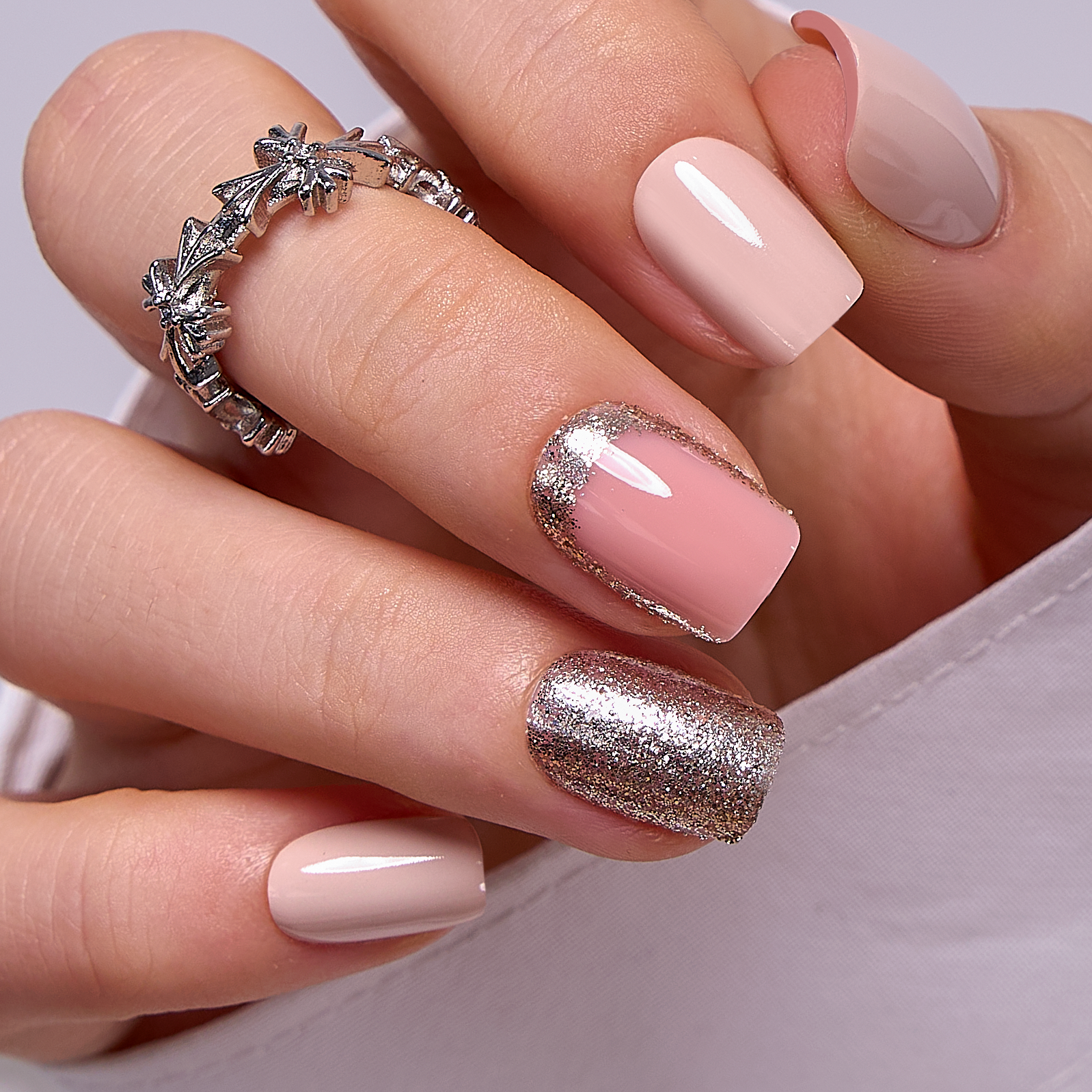 Light Pink Gold – S Squoval