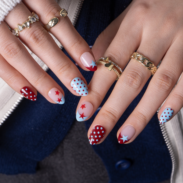 24 Stück/Set Aufdrücknägel C609