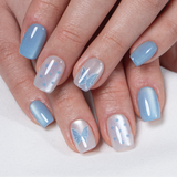 Blue Flutter – S Squoval