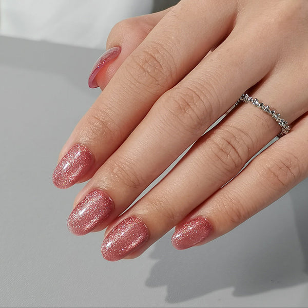 15 Größen - 30 Stück Acryl-Press-On-Nägel A449-1