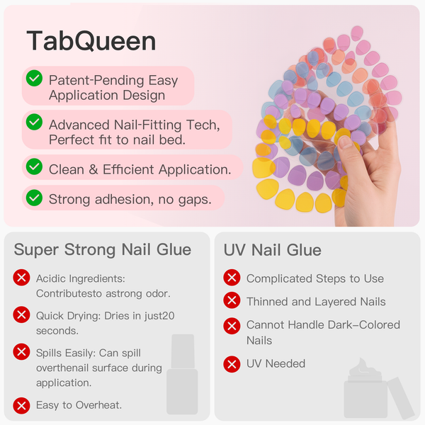 TabQueen Nail Adhesive Tabs