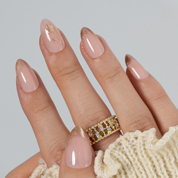 15 Größen - 30 Stück Acryl-Press-On-Nägel A449-1