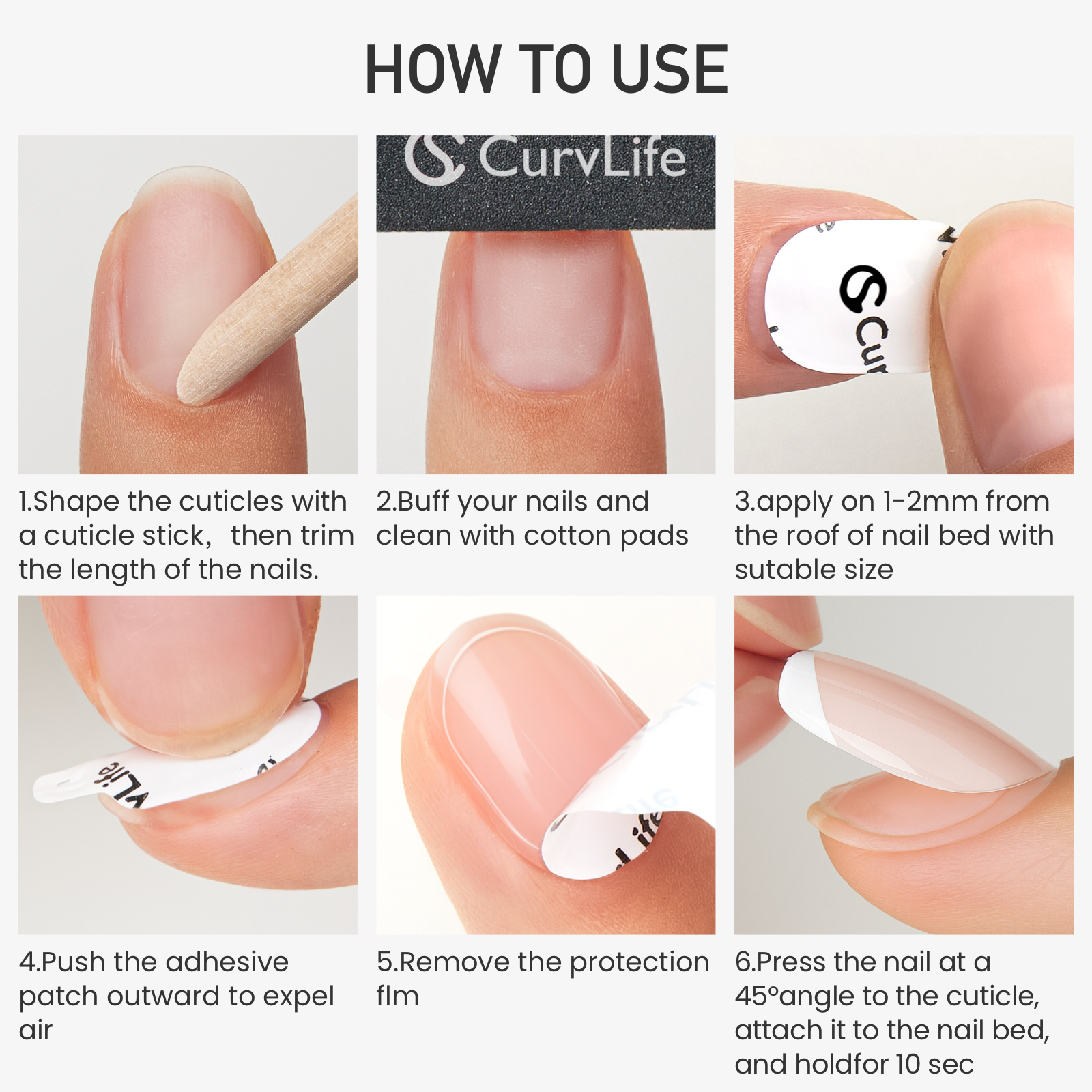 CareHold Nails Tabs