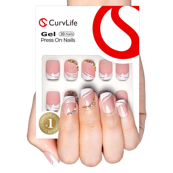 Soft Gel Press on Nail 30pcs/set X003TYHXJB