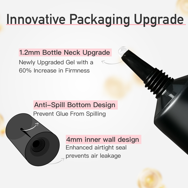 Halbfester Kleber. Neues Upgrade. Superstark. Schnelltrocknend. Mit Entferner-Set.