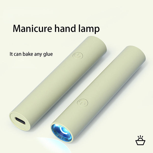 1 Stück tragbarer Mini-Nageltrockner, UV-Härtungslampe