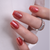 15 Größen - 30 Stück Acryl-Press-On-Nägel D049