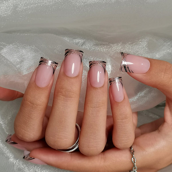 Gel Press On Nails 15 Sizes-30 Pcs XNPH2204-1