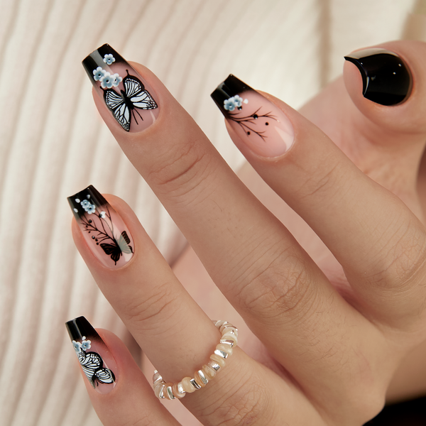 Gel Press On Nails 16 Sizes-32 Pcs Kit X004SWIREX