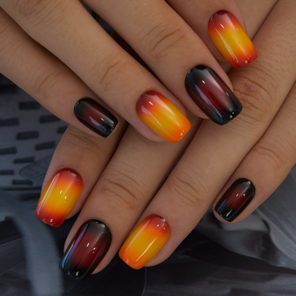 Gel Press On Nails 16 Sizes-32 Pcs Kit X004U9XBK9