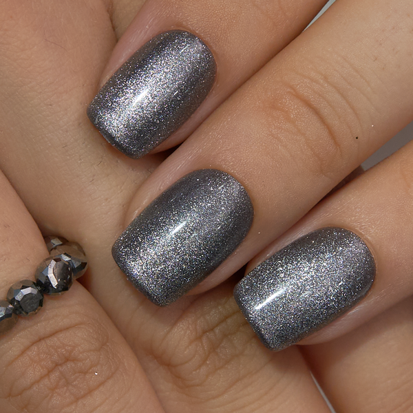 Glossy Grey Elegance