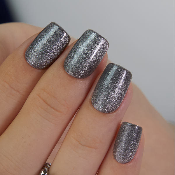 Glossy Grey Elegance
