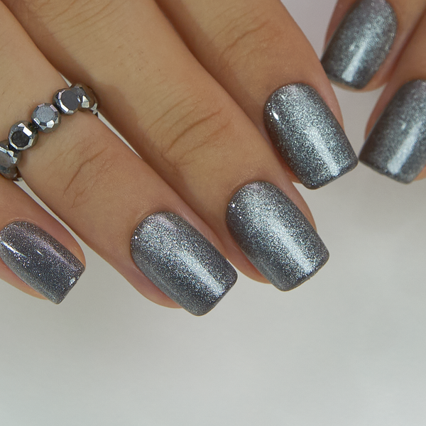 Glossy Grey Elegance