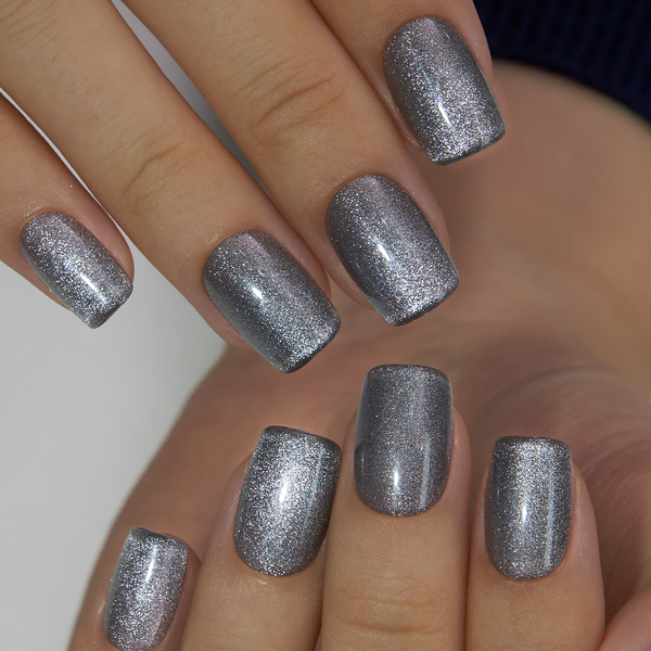 Glossy Grey Elegance