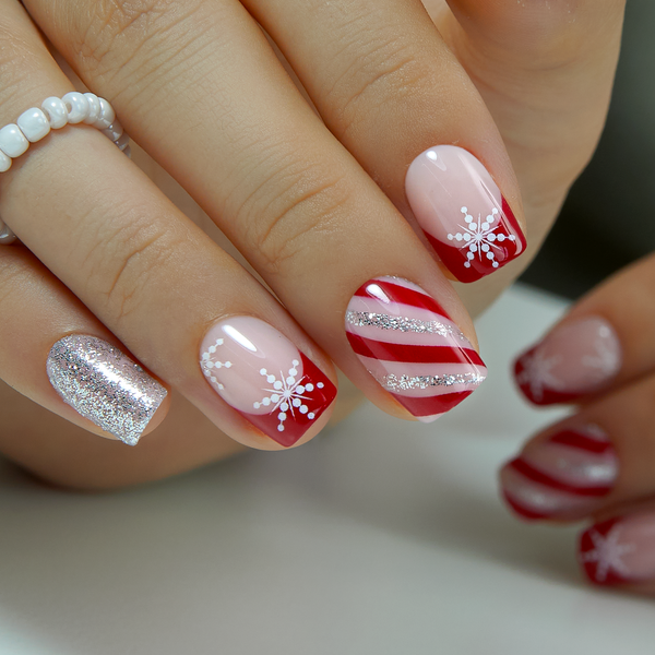 24 Stück/Set Aufdrücknägel C600