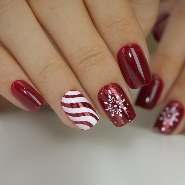 15 Sizes-30 Pcs Acrylic Press On Nails X004GR4163 GG