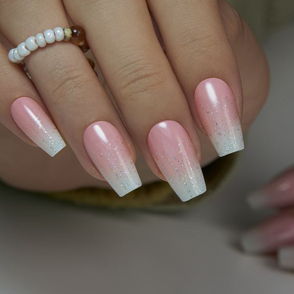 Gel-Press-On-Nägel, 16 Größen, 32-teiliges Set W1219