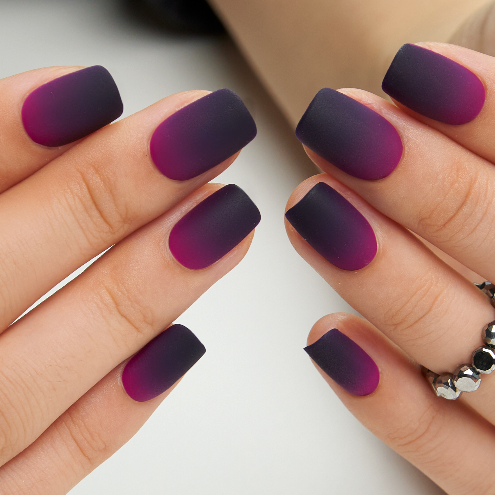 Matte Purple – S Squoval