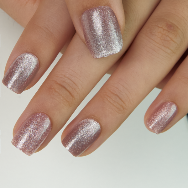 Nude - pink Crystal Glitter
