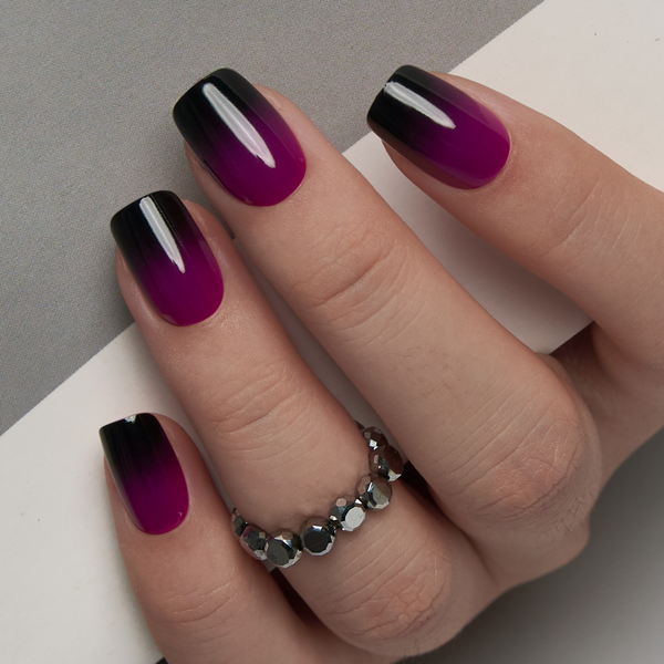 15 Größen - 30 Stück Acryl-Press-On-Nägel QS-1-015b