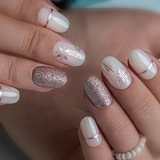 Snowflake Luxe – S Oval